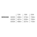 Gea Luce GES2360 testata LED componibile IP65