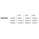 Gea Luce GES2391 testata LED componibile IP65