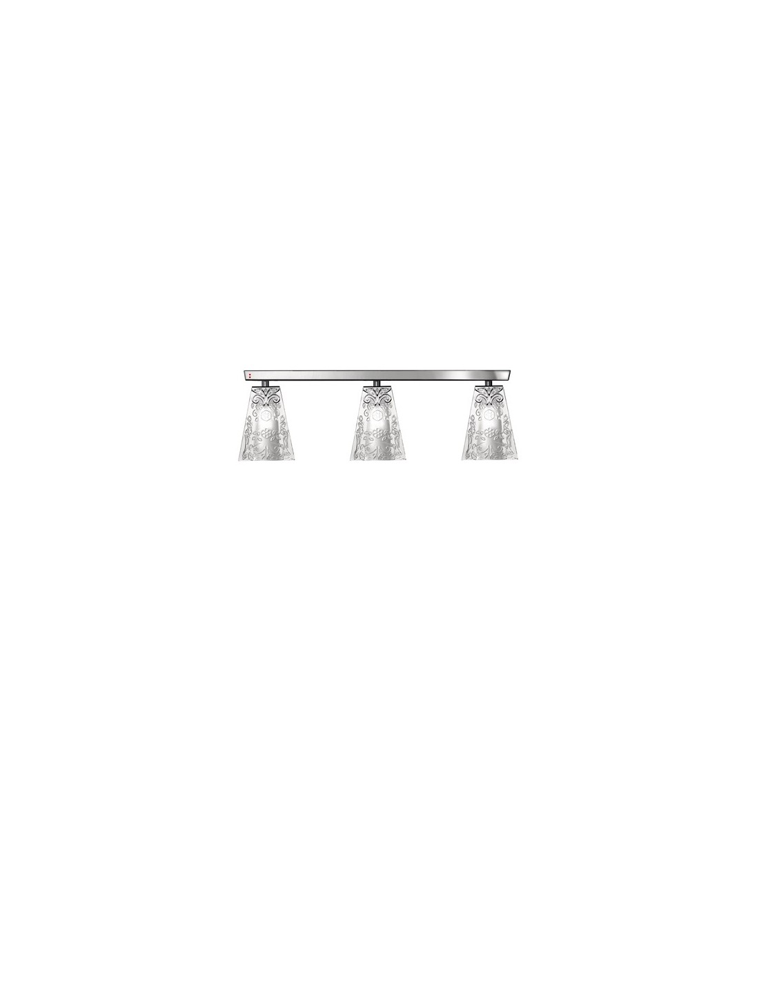 Fabbian Vicky D69 E03 plafoniera  moderna  3 luci