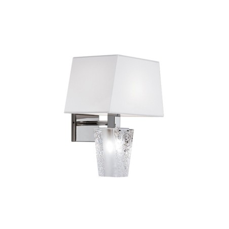 Fabbian Vicky D69 D03 applique con paralume in tessuto