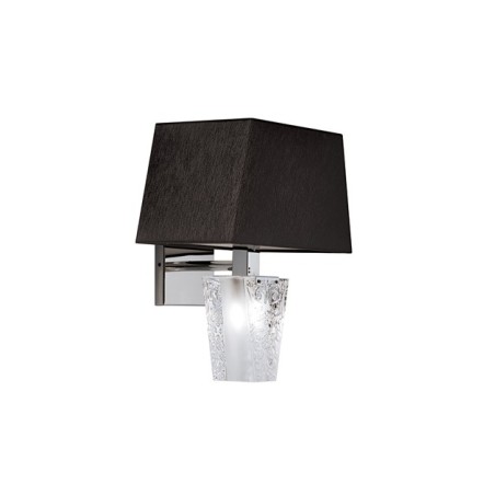 Fabbian Vicky D69 D03 applique con paralume in tessuto