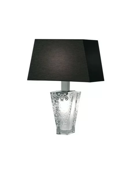 Fabbian Vicky D69 B03 da tavolo con paralume in tessuto