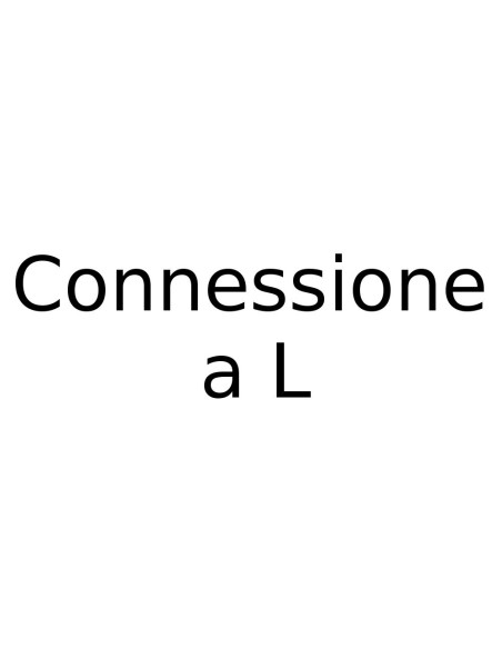 Connessione a L per articoli 9010