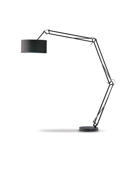 Tecna di Pan International lampade a braccio da terra, lampada alogena da terra, piantane per camera da letto