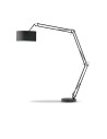Tecna di Pan International lampade a braccio da terra, lampada alogena da terra, piantane per camera da letto