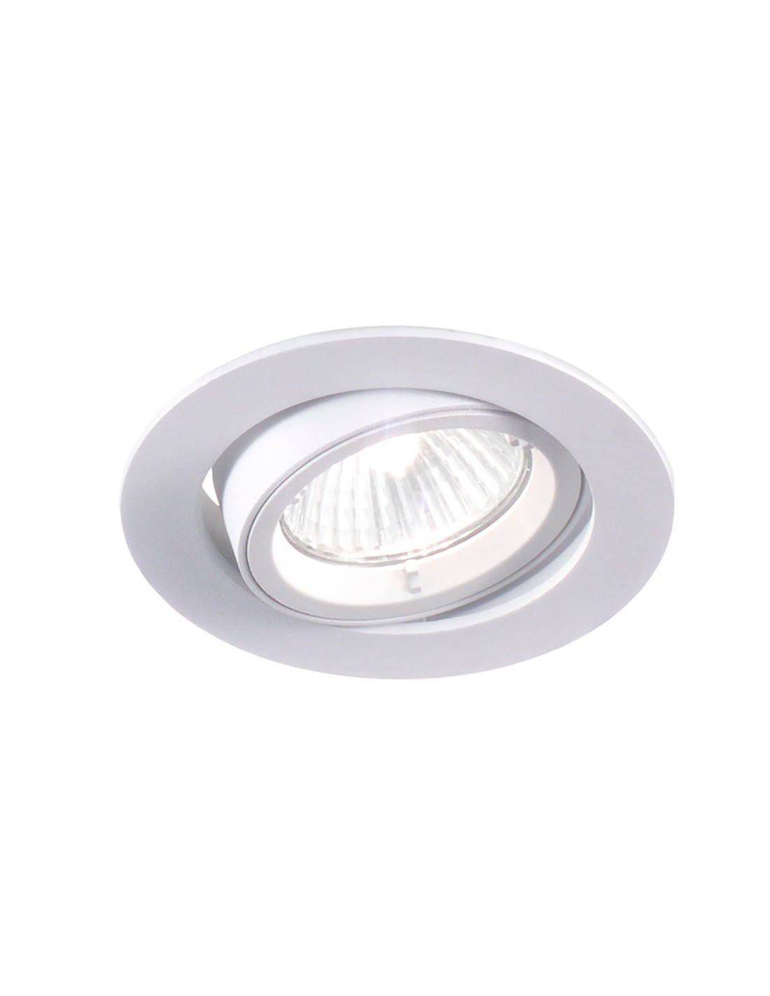Rossini Thera 205984 faretto da incasso orientabile foro 82 mm-Bianco