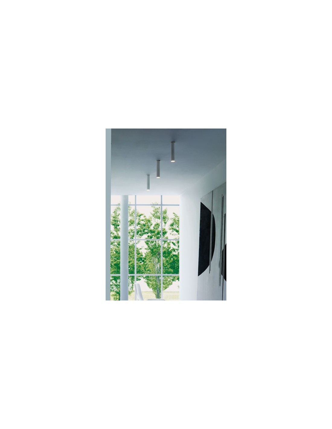 Plafoniera A-Tube lampadario a soffitto moderno - plafoniere moderne di design
