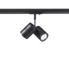 Rossini Rabab 6036-2 : spot orientable sur rail, noir