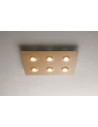 Elesi Pois 01220/6 plafoniera moderna 6 led dimmerabile