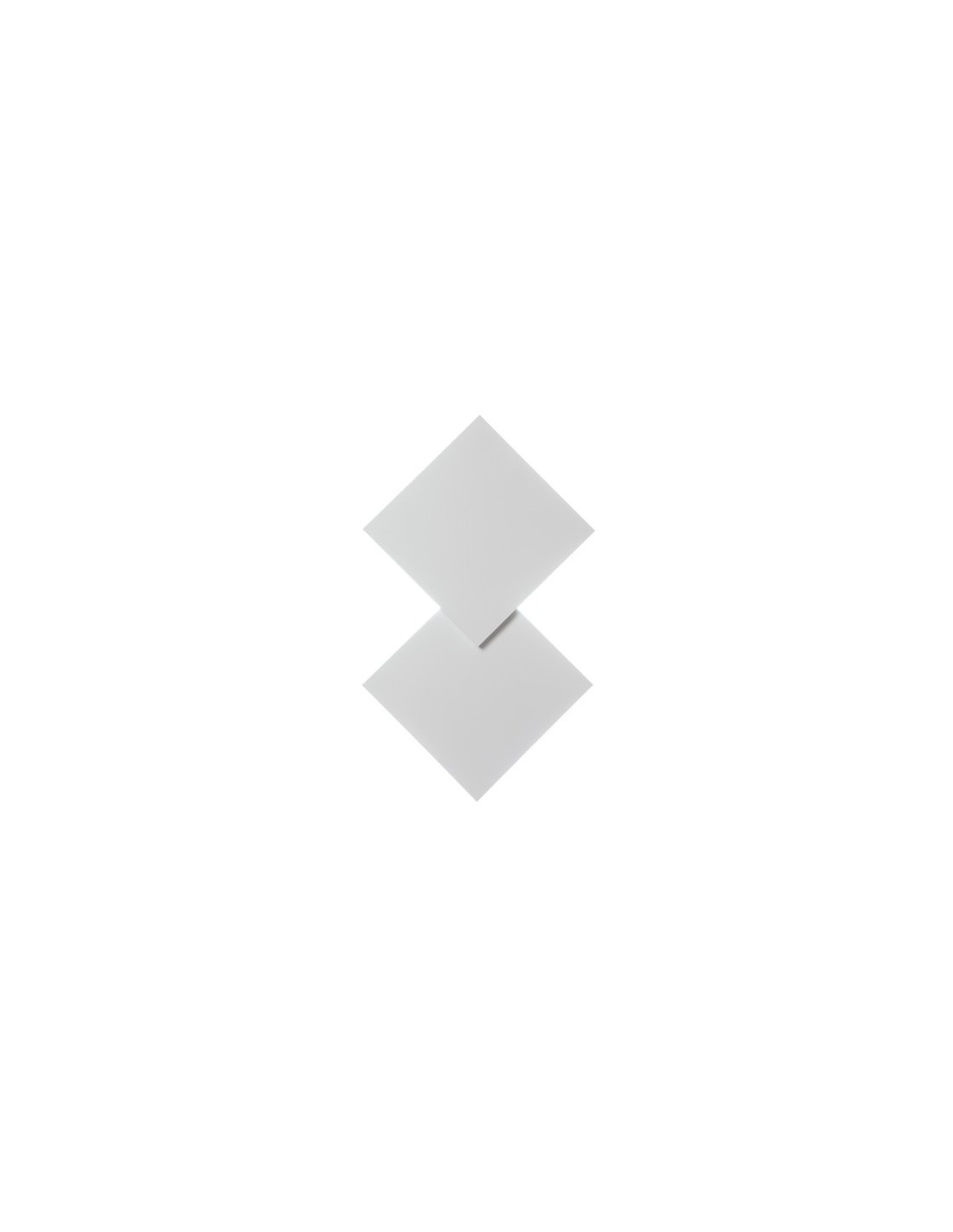 Puzzle double square lampada da parete, plafoniere da interno a led, plafoniere led quadrate, plafoniere a led da interno