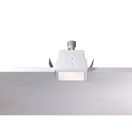 Rossini Agar 9838 faretti quadrati in gesso, faretto in cartongesso, faretti in gesso da soffitto
