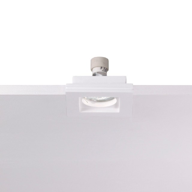 Rossini Redi 9834 : spots en plâtre pour plaques de plâtre, spots en plâtre, spots encastrables en plâtre pour plaques de plâtre