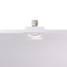Rossini Redi 9834 : spots en plâtre pour plaques de plâtre, spots en plâtre, spots encastrables en plâtre pour plaques de plâtre