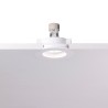 Rossini Redi 9835 : spots encastrables en plâtre, spots encastrables en plâtre, spots affleurants en plâtre