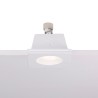 Rossini Luna 9839 : encastré en plâtre de forme ronde avec verre satiné