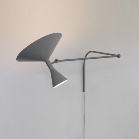 Lampe de Marseille mini Nemo lampada da parete con braccio orientabile