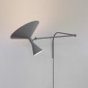 Lampe de Marseille mini Nemo lampada da parete con braccio orientabile