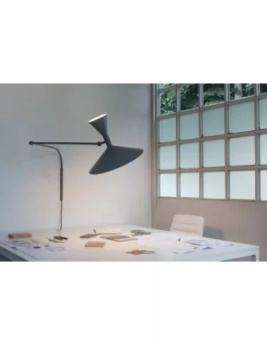 Lampe de Marseille Nemo lampada da parete con braccio orientabile