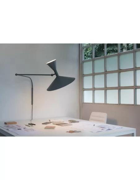 Lampe de Marseille Nemo lampada da parete con braccio orientabile