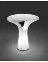 Vistosi Ferea LT vetro bianco satinato lampade tavolo design, lampade design da tavolo, lampade comodino design