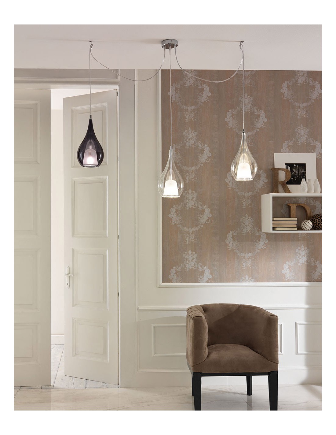 Cangini e Tucci Zoe 1303.3L lampadario moderno