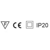 Incasso per cartongesso 2415B di 9010