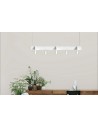 Marchetti Minimal S lampadario in metallo nero bianco rame