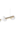 Marchetti Tin tin S4 sospensione in metallo e diffusore in vetro