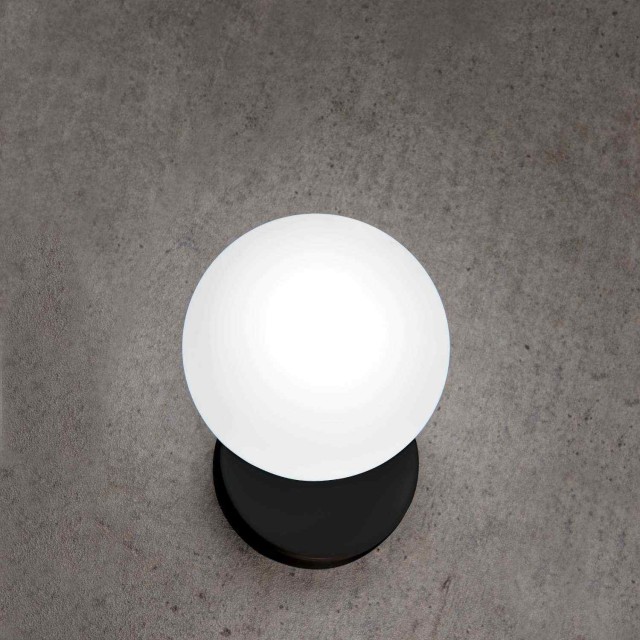 Marchetti Tin tin AP lampada da parete in metallo e diffusore in vetro