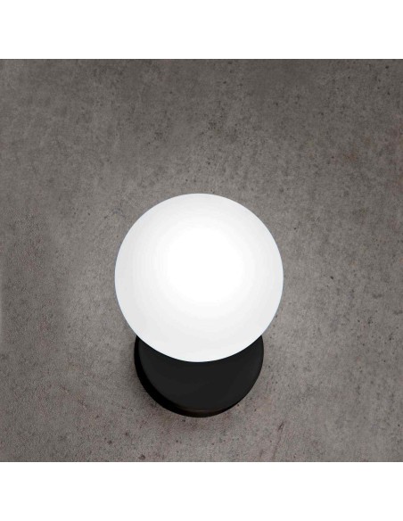 Marchetti Tin tin AP lampada da parete in metallo e diffusore in vetro