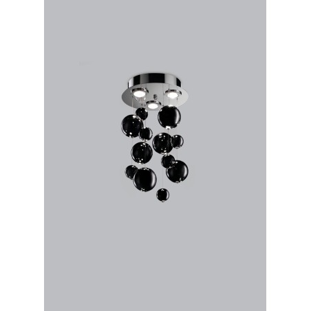Bolero Metal lux plafoniera moderna diametro 30