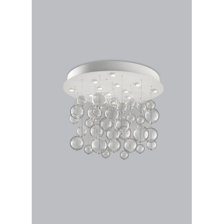 Bolero Metal lux plafoniera moderna diametro 100 cm