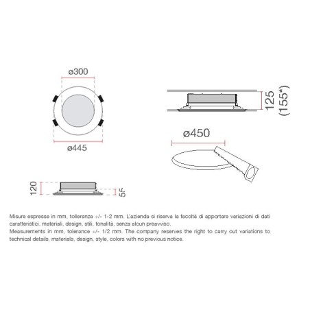 Incasso in gesso Bolle 4113 di 9010