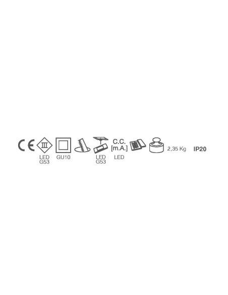 Incasso orientabile 4039 di 9010