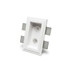 4210 di 9010 faretti in gesso doppio, faretti filo gesso, faretti gesso controsoffitto, belfiore faretti incasso gesso