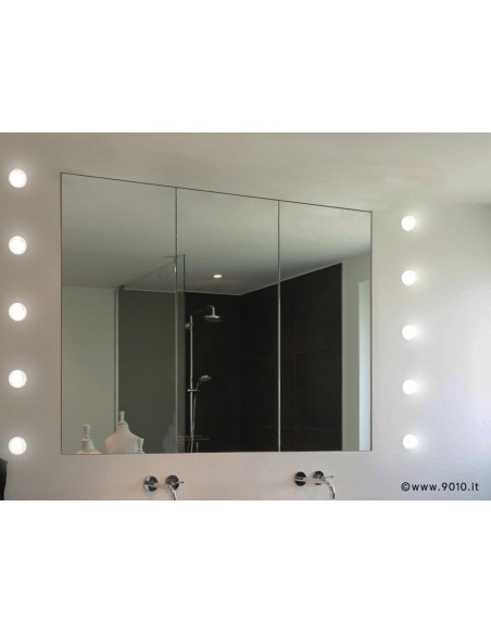 9010 incasso 4219 faretto per lampadina E27 da 67 mm