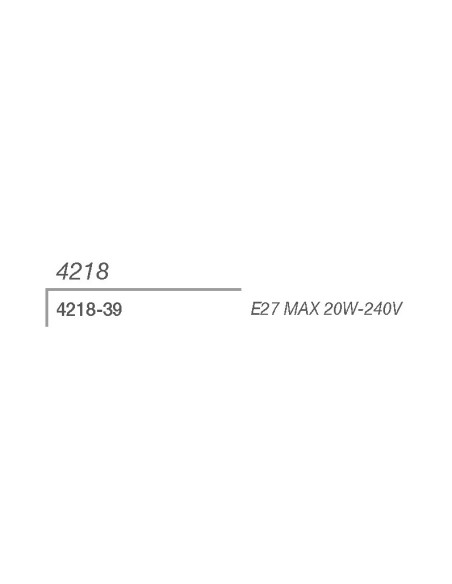 9010 incasso 4219 faretto per lampadina E27 da 67 mm