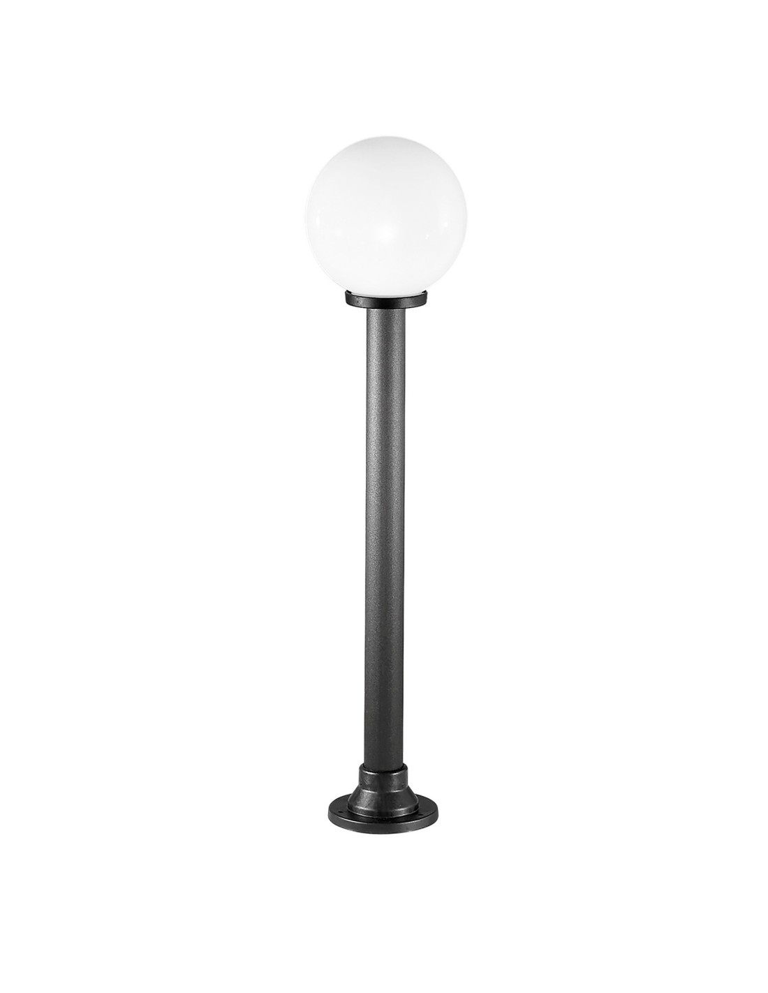 Rossini Pedro : lampadaire de jardin sphérique, hauteur 110 cm ; lampadaires de jardin pas chers, prix des lampadaires d'extérie
