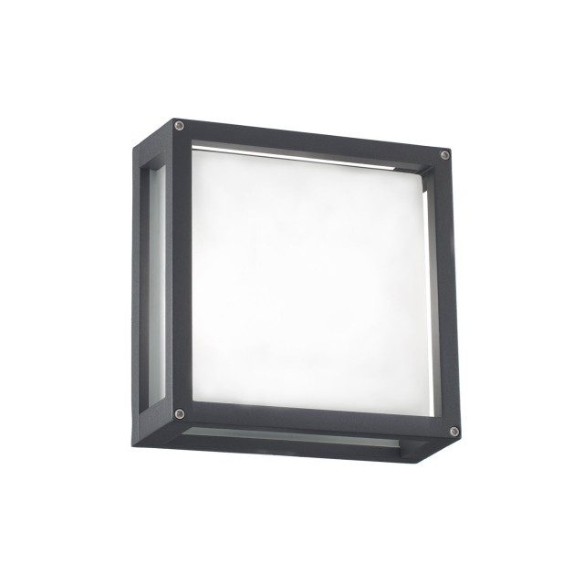 Rossini Discovery 10019 : applique murale carrée d'extérieur, indice de protection IP54