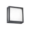 Rossini Discovery 10019 : applique murale carrée d'extérieur, indice de protection IP54
