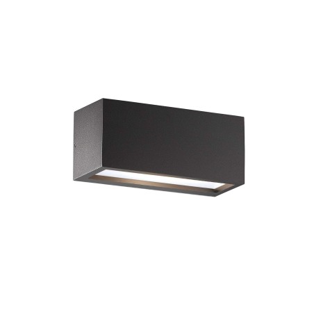 Rossini Guava GUA003 applique moderna rettangolare E27 da esterno-antracite