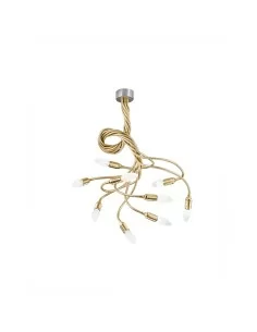 Rossini Cambria 3460-9 plafoniera moderna con bracci flessibili