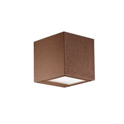 Rossini Silver A.122-LED applique moderna cubetto mono emissione