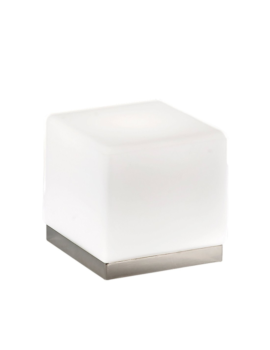 Rossini Binnie P.3400-15 lampe de chevet en verre blanc, lampes de chevet blanches, lampes de chevet modernes en verre