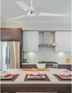 Faro Barcelona Indus ventilatore da soffitto a 3 pale 140 cm, pale a soffitto