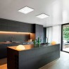 Dado 259.340 Metal lux plafoniera moderna in vetro