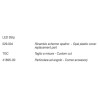 4189A di 9010 profilo da incasso per strisce led