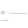 4189A di 9010 profilo da incasso per strisce led