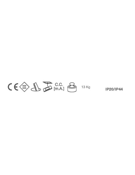 Incasso in gesso Bolle 4118 di 9010
