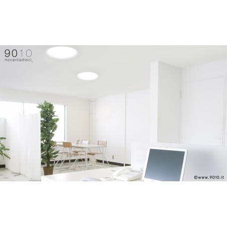 Incasso in gesso Bolle 4118B di 9010